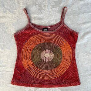 Shop Therapy Festival Hippie Boho Cotton Tank Top